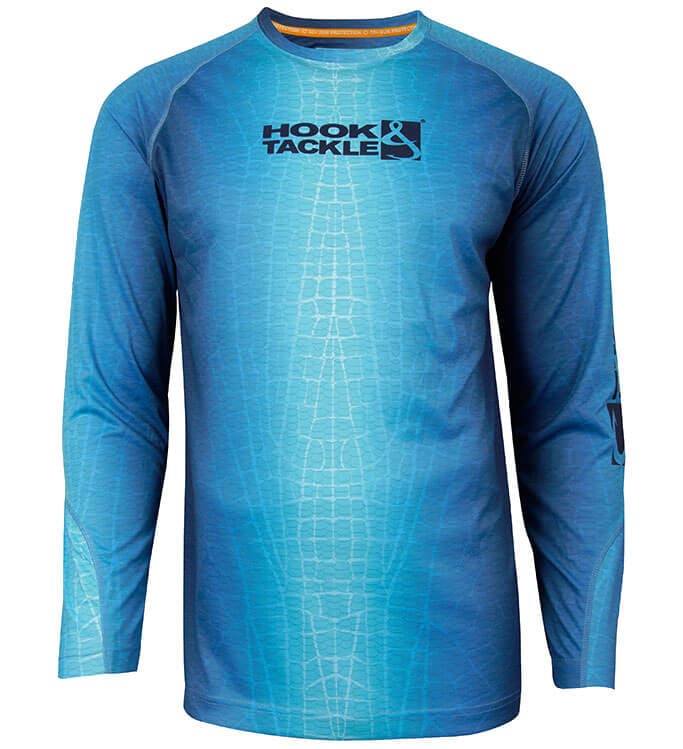 Men's Fractal Skin L/S UV Fishing Shirt Hook & Tackle