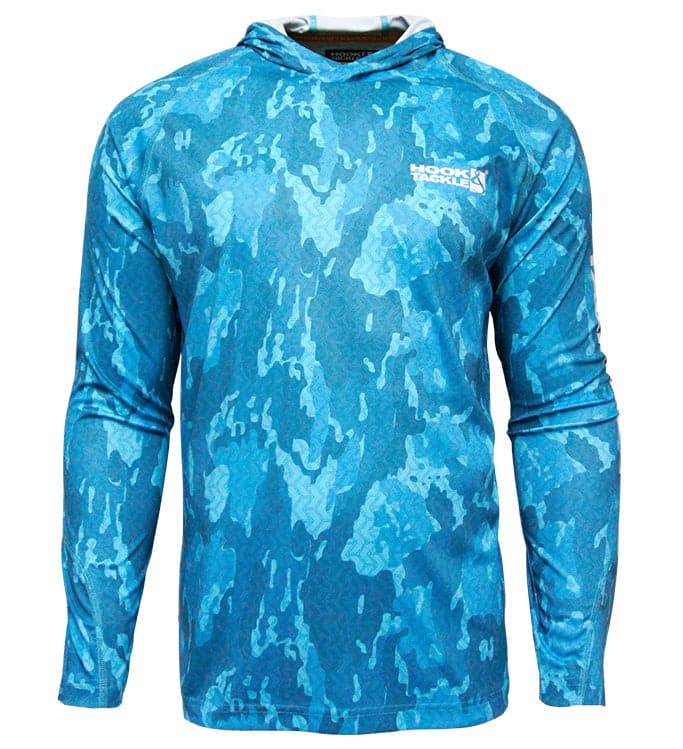 Jackets - Men's Reef Bay L/S UV Fishing Hoodie Hook & Tackle