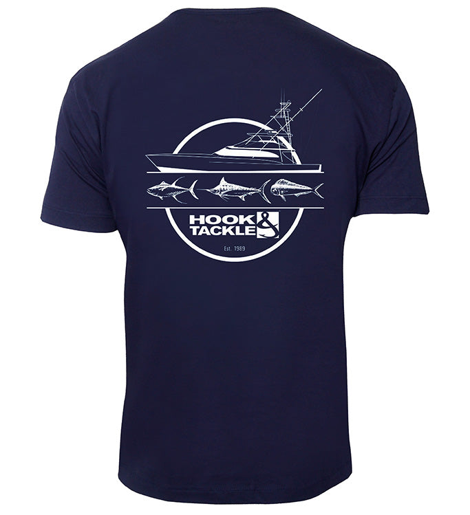 T-Shirts - Men's Tuna Tower Premium T-Shirt Hook & Tackle