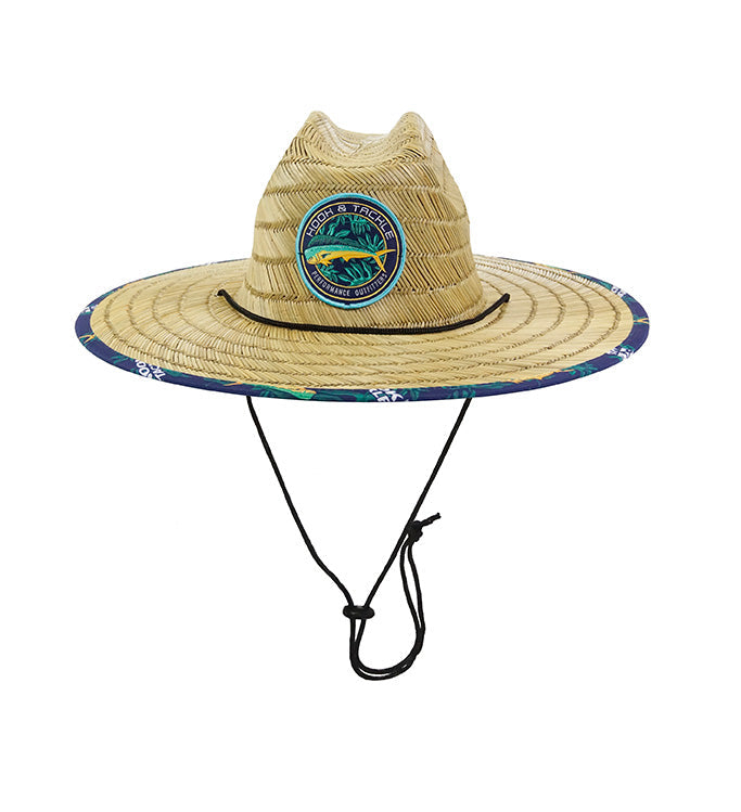 Mahi Mahi Tropics Straw Hat Hook & Tackle