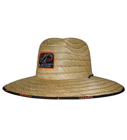 Accessories - University of Miami Shark Research Straw Hat Hook & Tackle