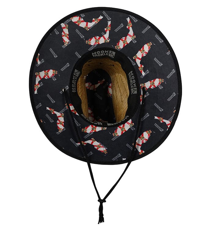 Activewear - Florida Straw Hat Hook & Tackle
