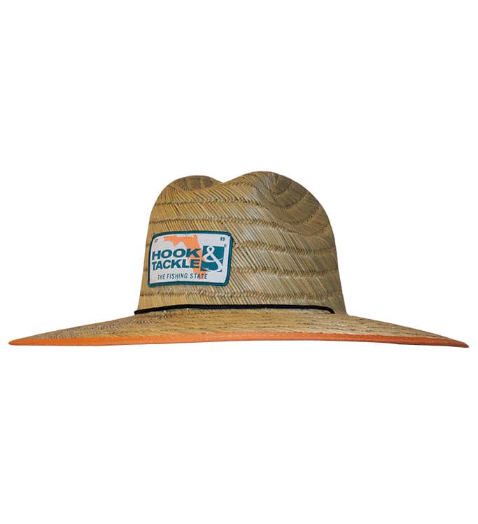 Accessories - Florida Tag Straw Hat Hook & Tackle