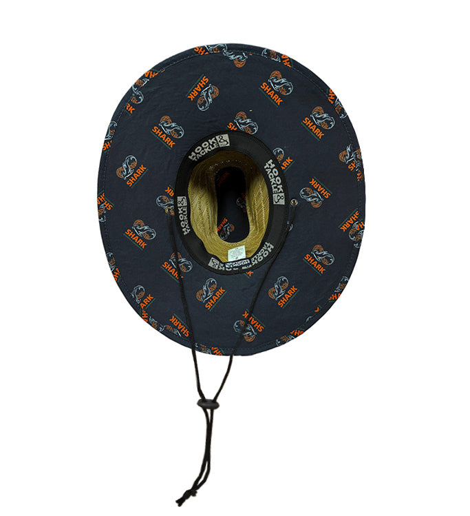 Accessories - University of Miami Logo Straw Hat Hook & Tackle