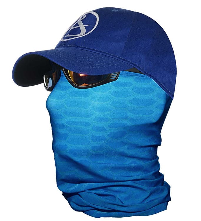 Camo Scales Face & Neck Gaiter Hook & Tackle