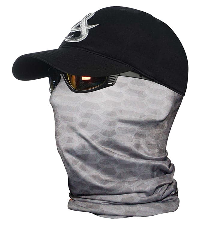 Camo Scales Face & Neck Gaiter Hook & Tackle