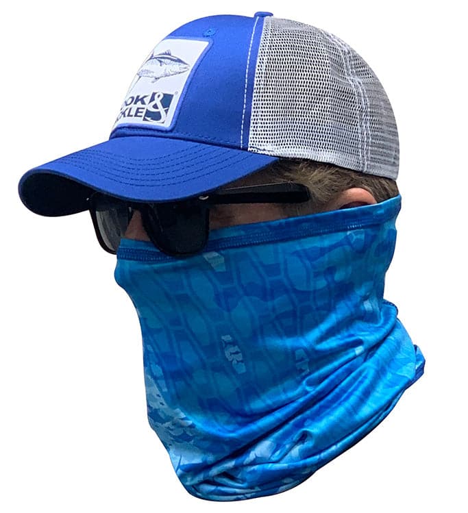Activewear - Geofish Camo Face & Neck Gaiter Hook & Tackle