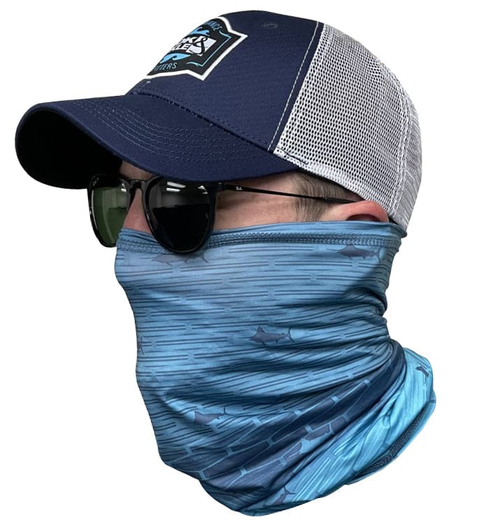 Activewear - Marlin Gradient Face & Neck Gaiter Hook & Tackle