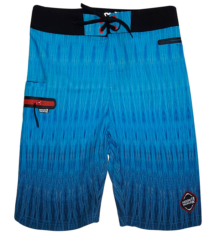 Swim - Men's Fractal Stretch Fishing Boardshort Hook & Tackle