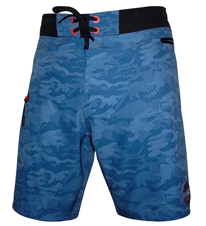 Shorts - Men's Geo Camo Stretch Fishing Boardshort Hook & Tackle