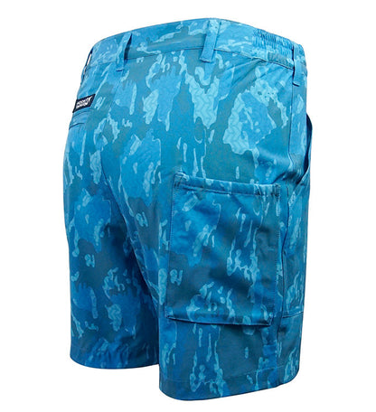 Men's Geo Camo Beer Can Lightweight Stretch Short