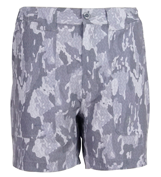 Shorts - Men's Geo Camo Beer Can Lightweight Stretch Short Hook & Tackle