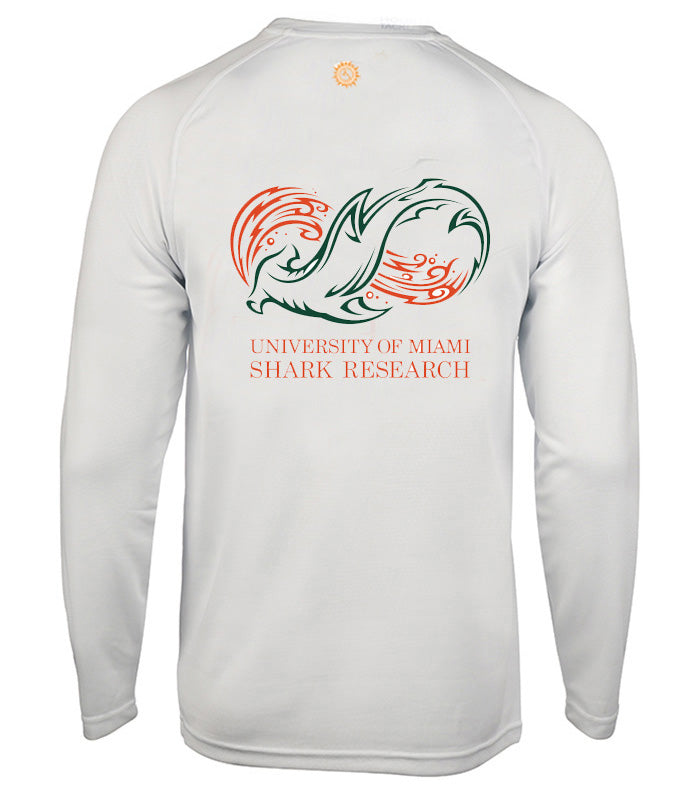 Men's Univ. of Miami Seamount L/S Shirt Hook & Tackle