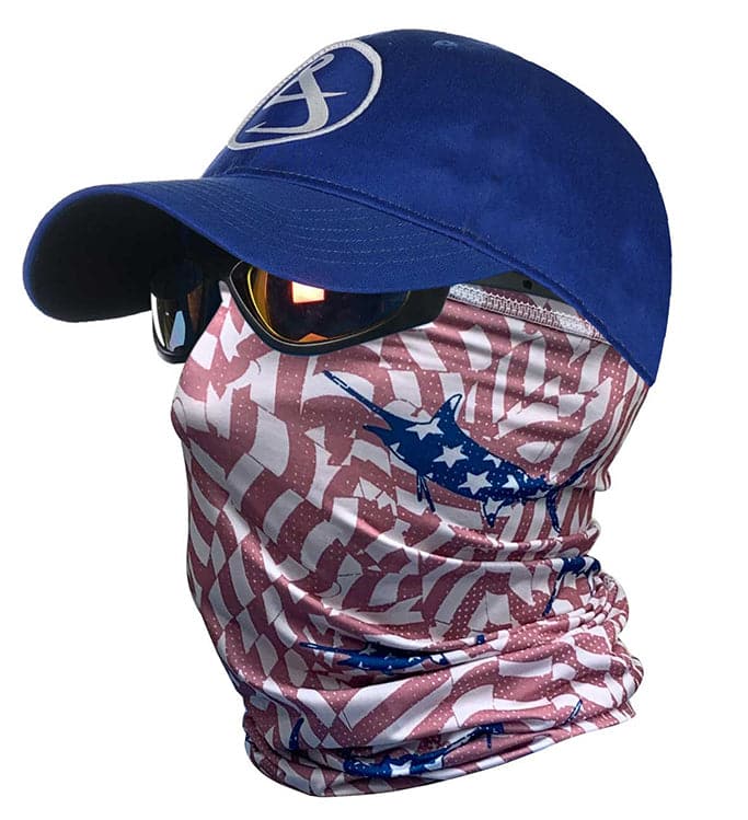 Accessories - Stars & Stripes Face & Neck Gaiter Hook & Tackle