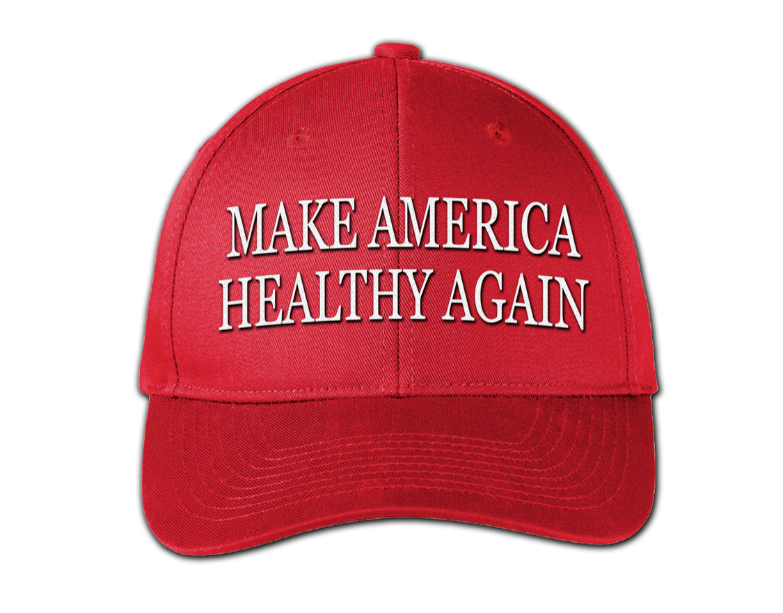 Hats - TRUCKER - Make AMERICA Healthy Again Red Hat D.O.G.E SWAG