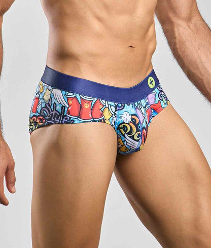 MaleBasics Hipster Brief Comics Malebasics