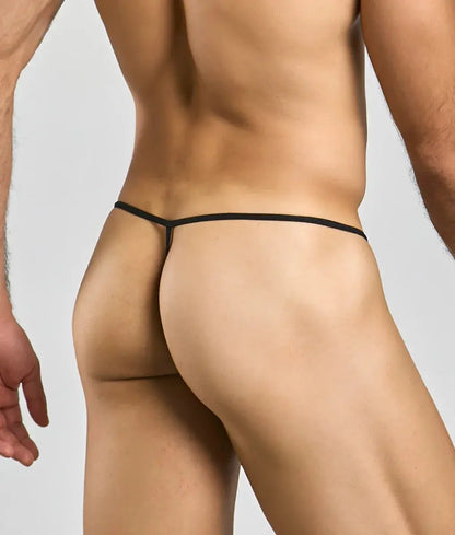MOB Men's Sheer T Back Thong Malebasics
