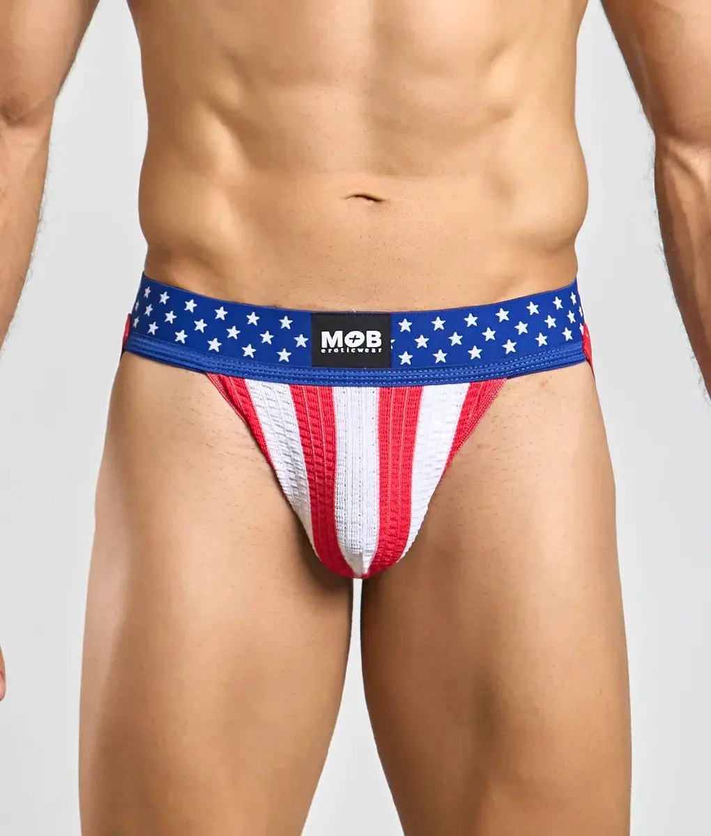 Patriot Mens Jockstrap by MOB Malebasics