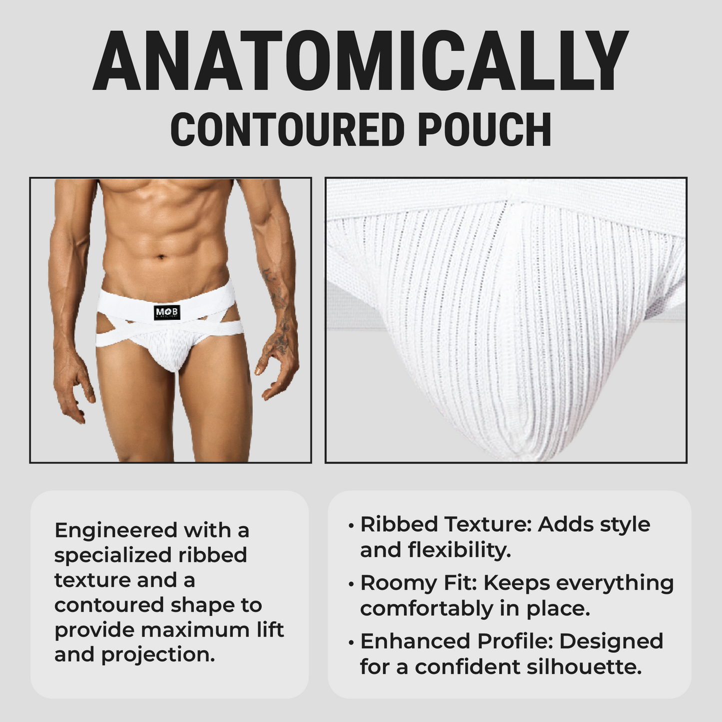 Men's X Jockstrap by Malebasics