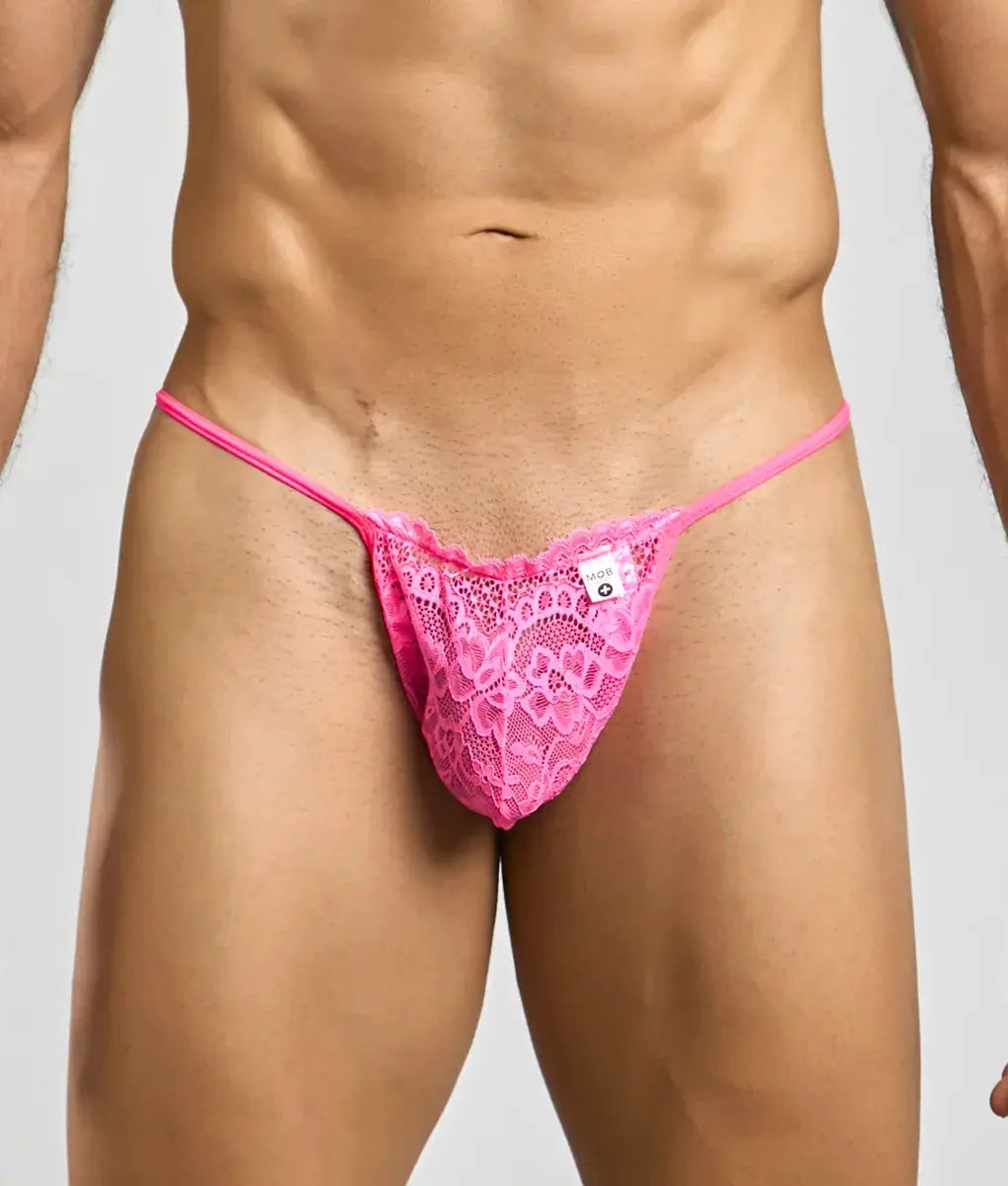 MOB Men's Lace Thong Malebasics