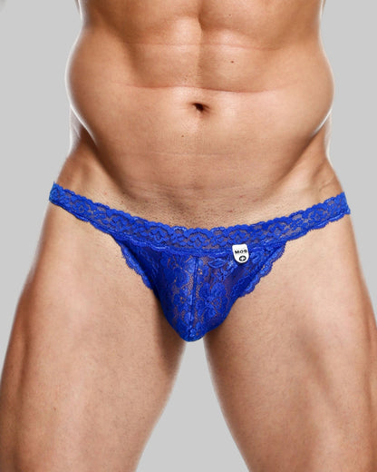 MOB Men's Lace Waist Thong Malebasics