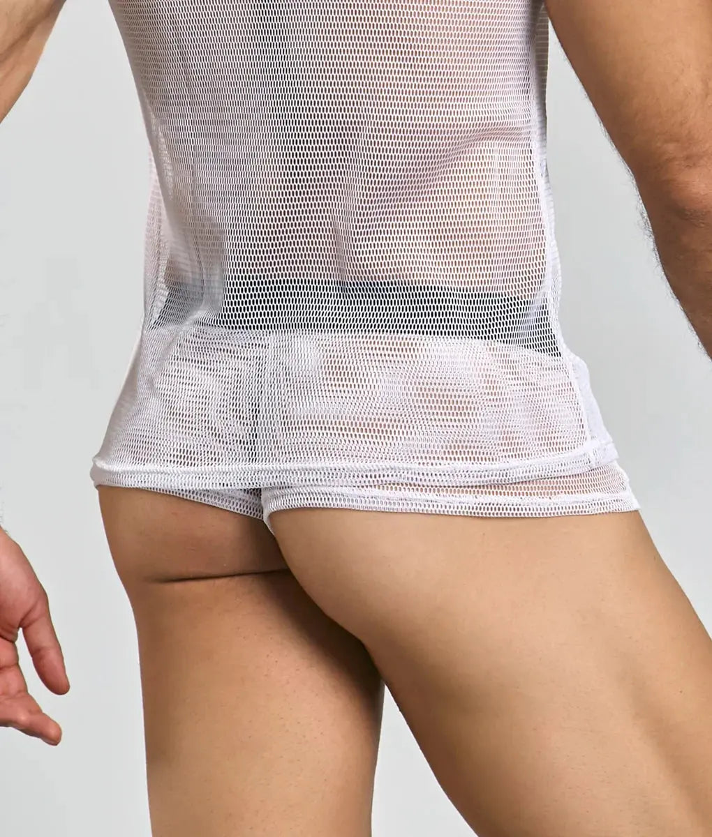 MOB Fishnet Tanktop Malebasics