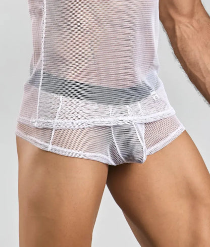 MOB Fishnet Tanktop Malebasics