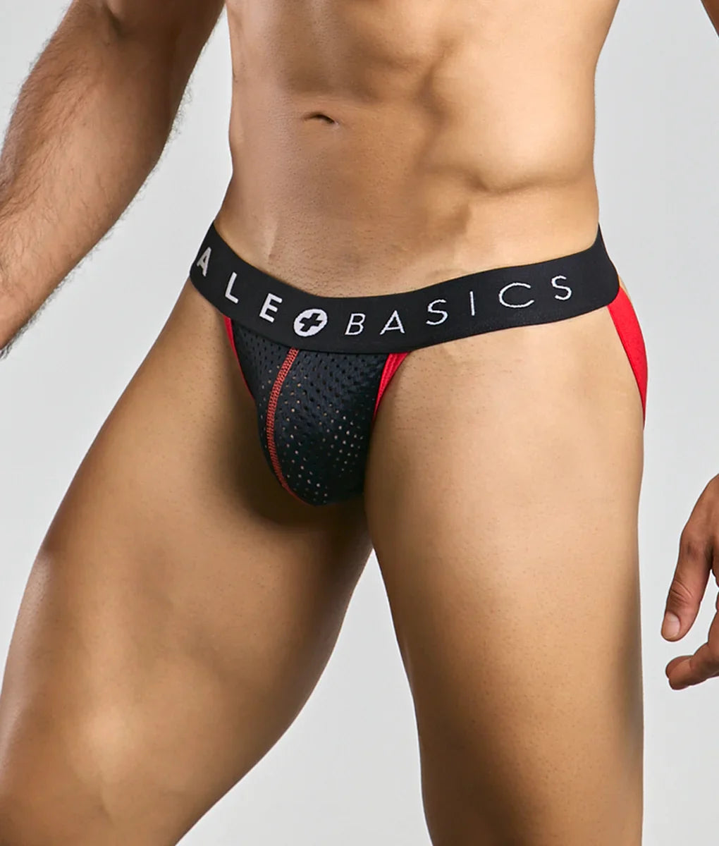 MaleBasics Spot Jockstrap-Black Malebasics