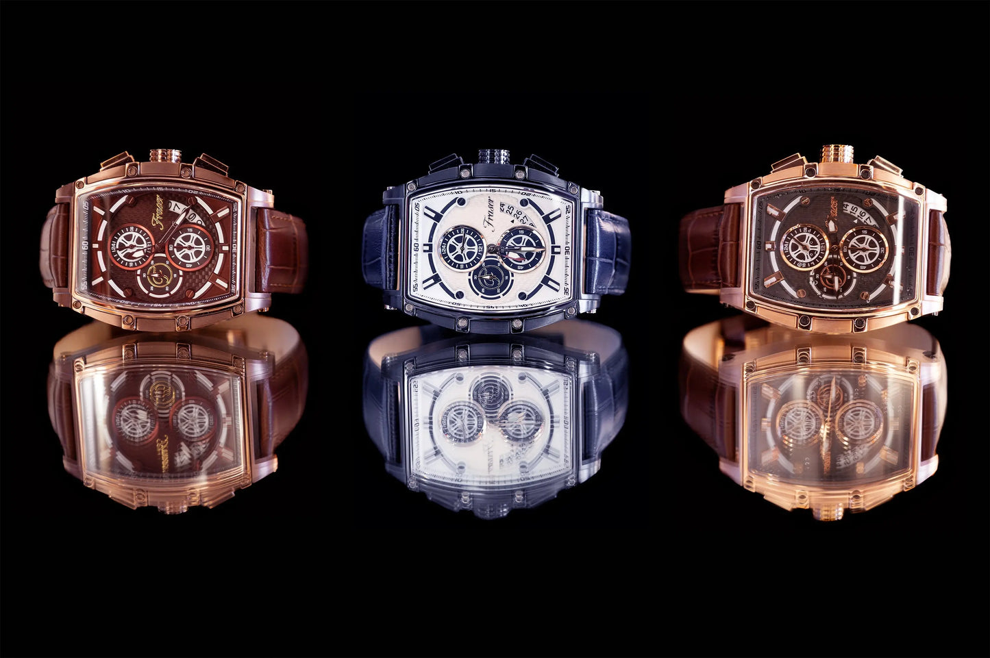Fraser And Co The Aesthete Chronograph Quartz Watch Visionary Predecessor - MENLL