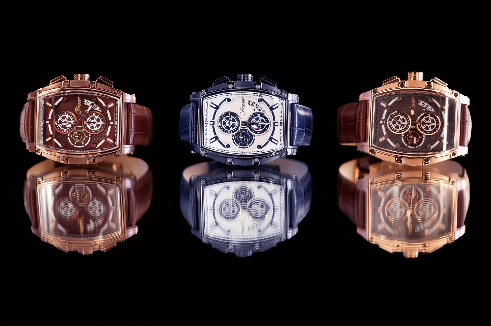 Fraser And Co The Aesthete Chronograph Quartz Watch Visionary Predecessor - MENLL