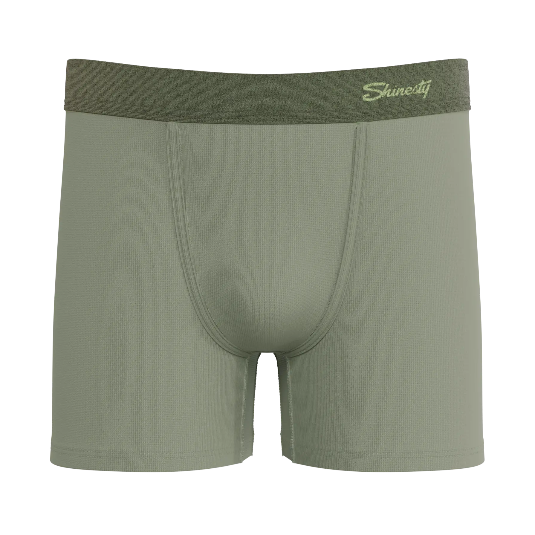 The Manzanilla | Olive Green Boy's Boxer Briefs Shinesty