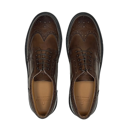 Men's Don Giovanni Wingtips - Brown by MOCALMO