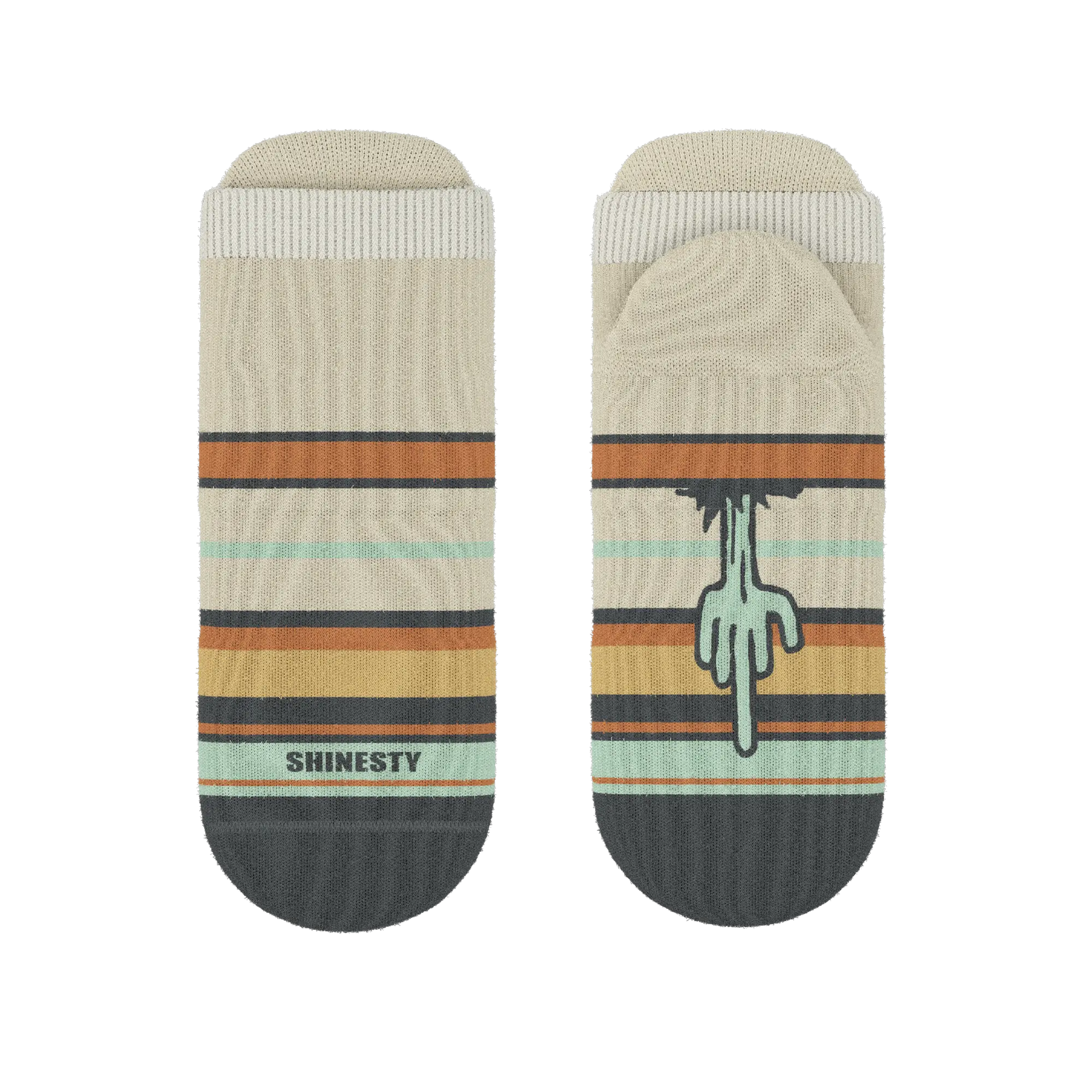 The Mirage | Cactus Heel Hammock™ Ankle Socks Shinesty