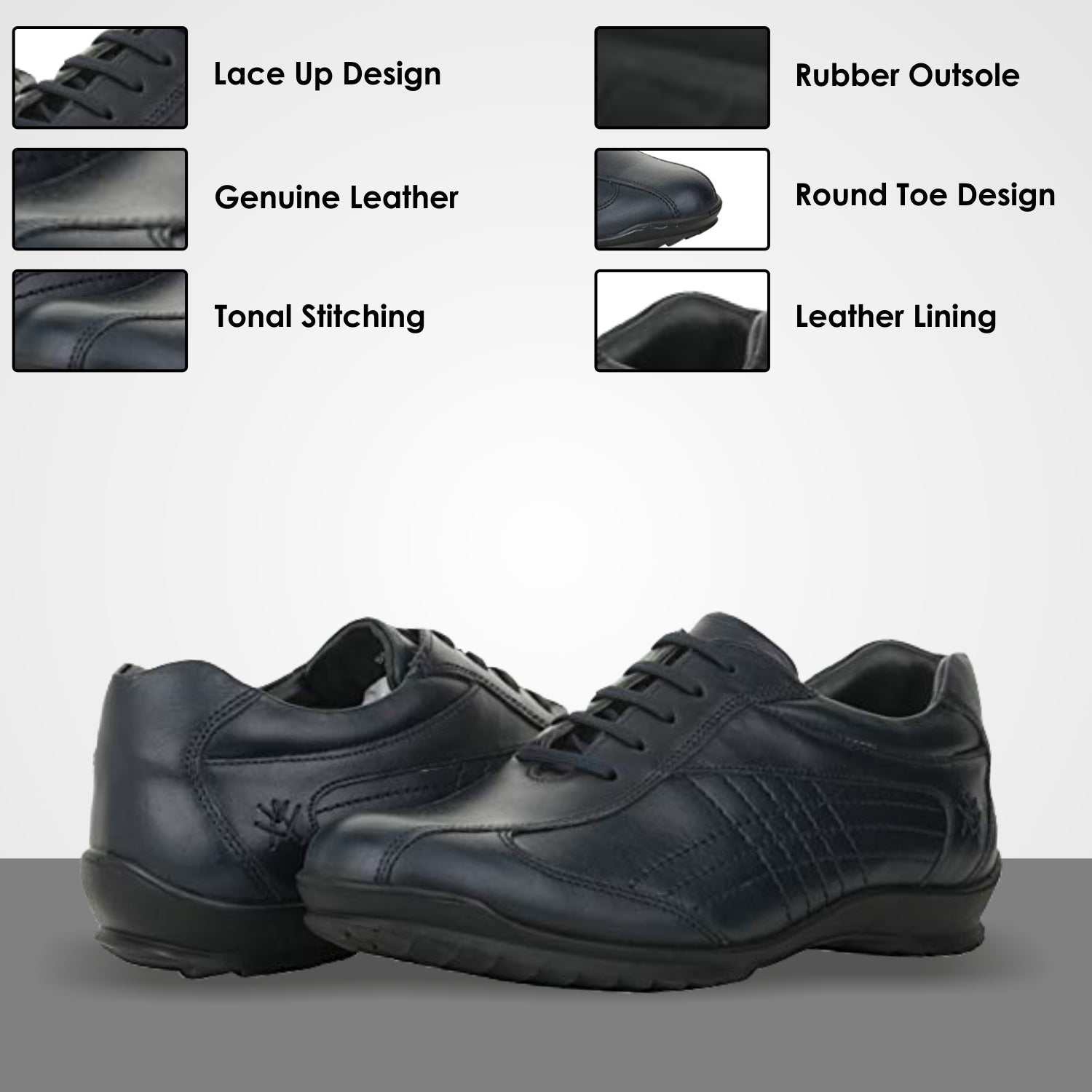 Murphy Leather Casual Sneaker Casuals - MENLL