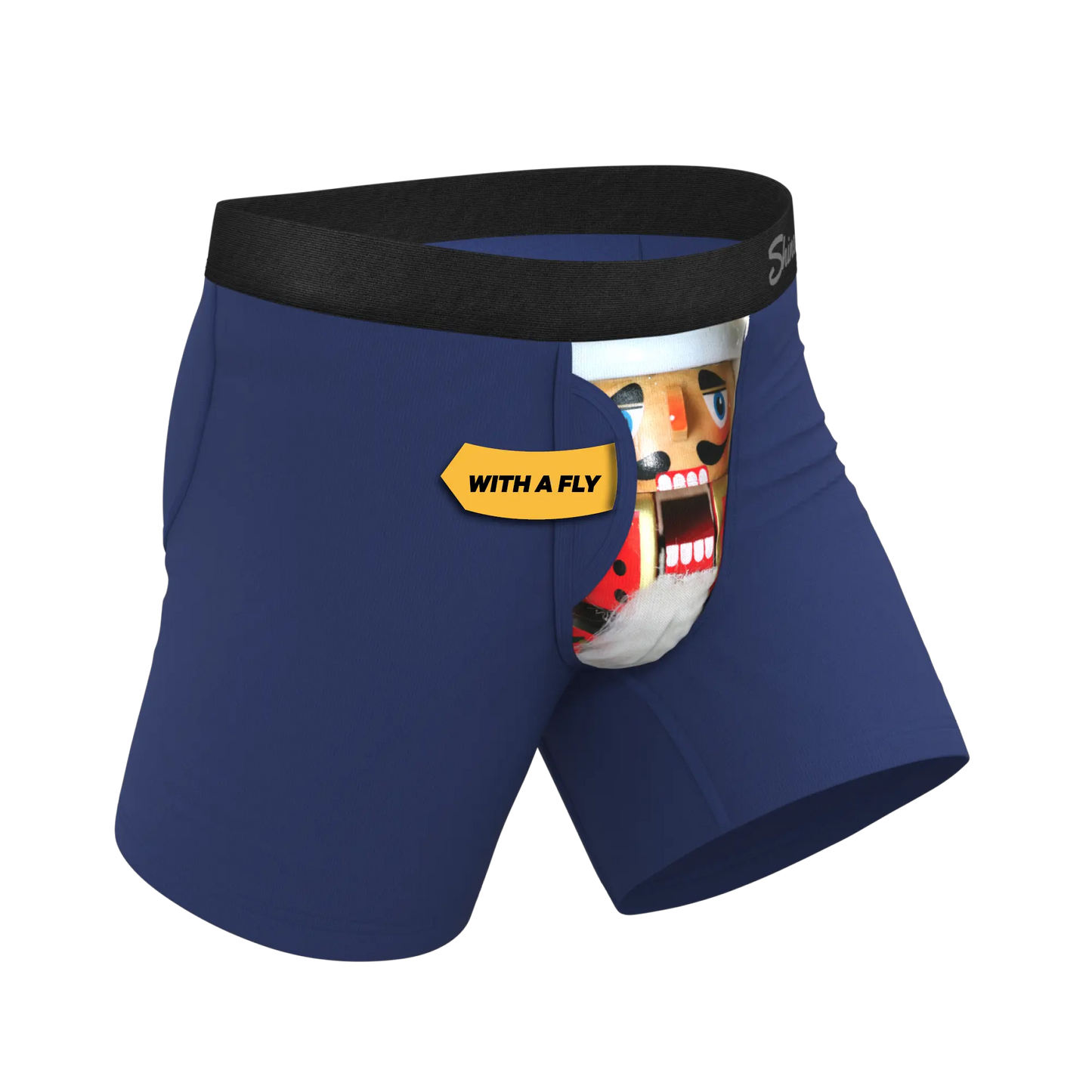 The Nutty Soldier | Nutcracker Ball Hammock® Pouch Underwear With Fly Shinesty