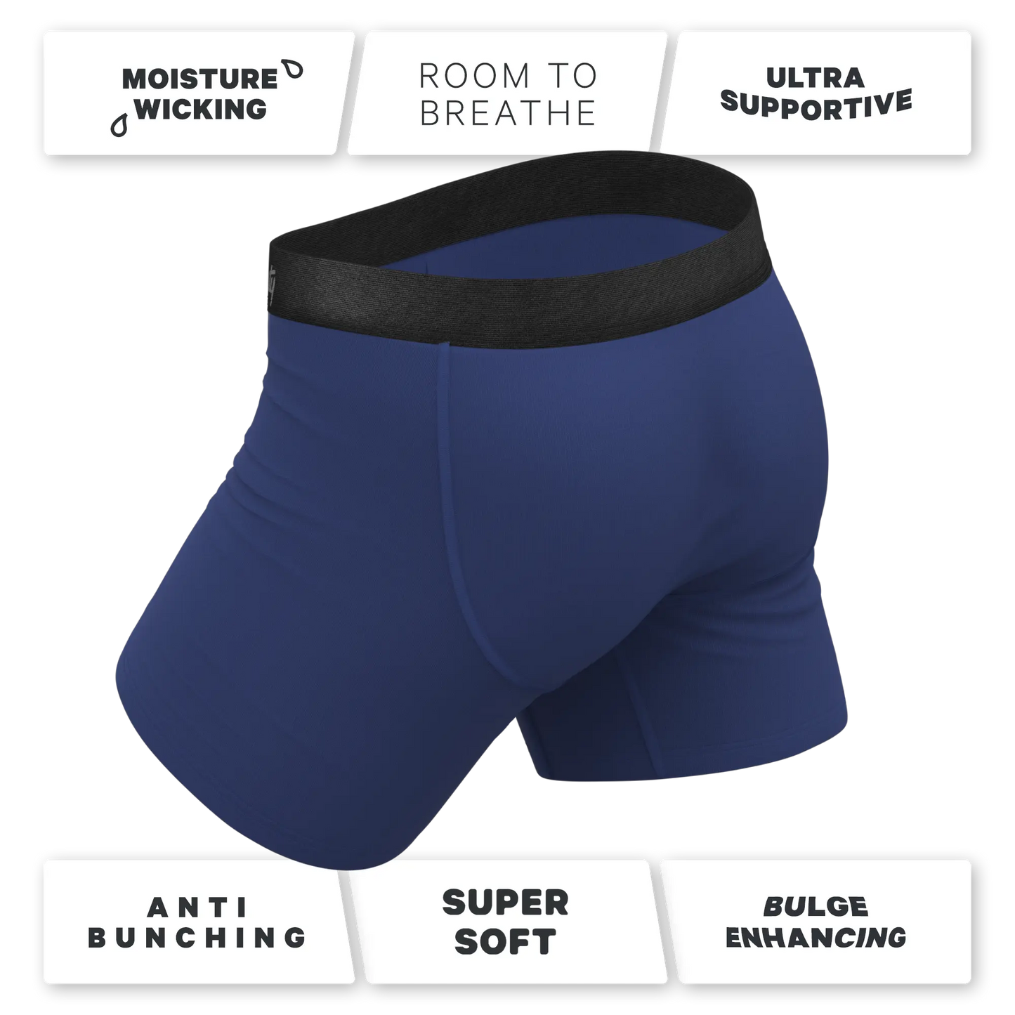 The Nutty Soldier | Nutcracker Ball Hammock® Pouch Underwear With Fly Shinesty