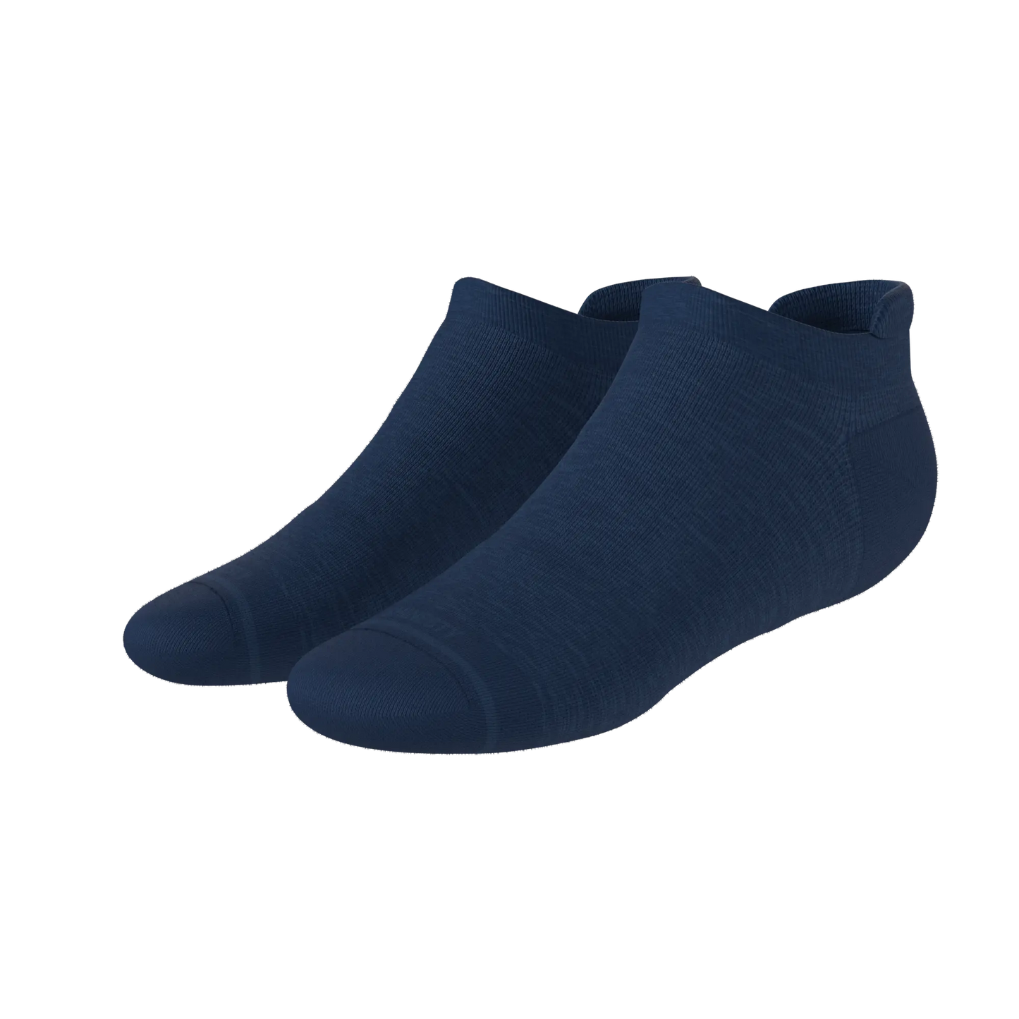 The Ocean Blue | Chambray Heather Heel Hammock™ Ankle Socks - MENLL
