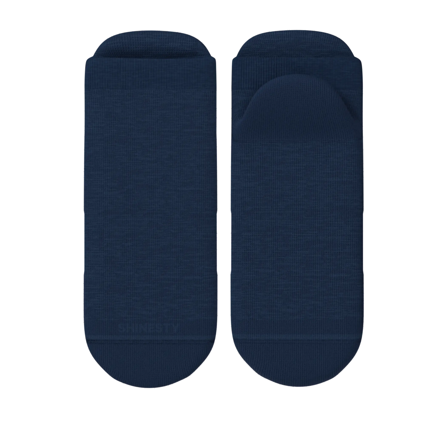 The Ocean Blue | Chambray Heather Heel Hammock™ Ankle Socks - MENLL