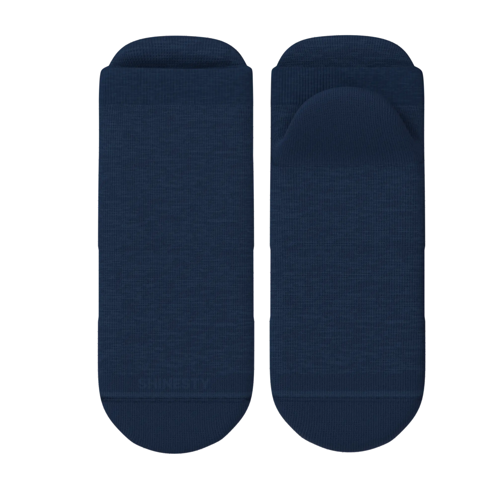 The Ocean Blue | Chambray Heather Heel Hammock™ Ankle Socks - MENLL