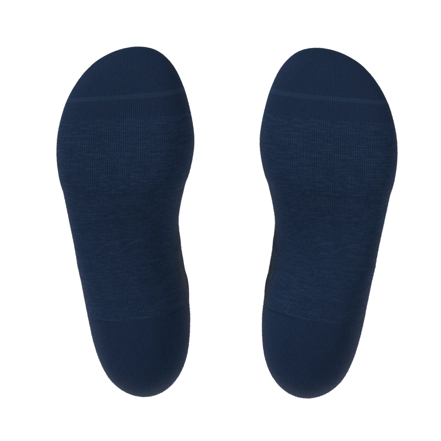 The Ocean Blue | Chambray Heather Heel Hammock™ Ankle Socks - MENLL