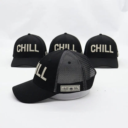 Vintage CHILL Trucker chill life style