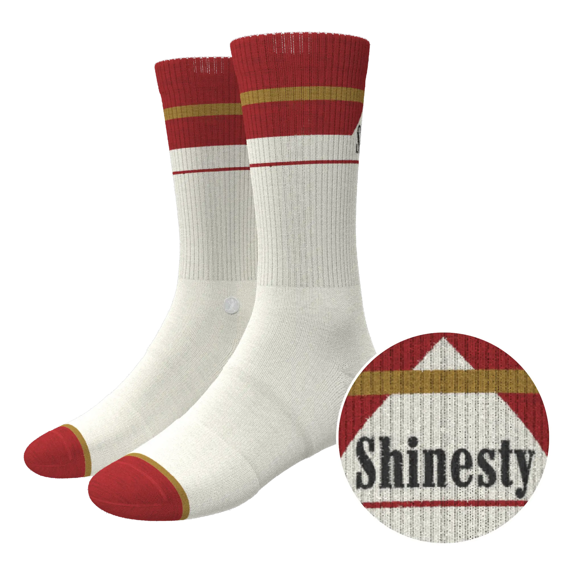 The Pack A Day | Cigarette Heel Hammock™ Crew Socks - MENLL