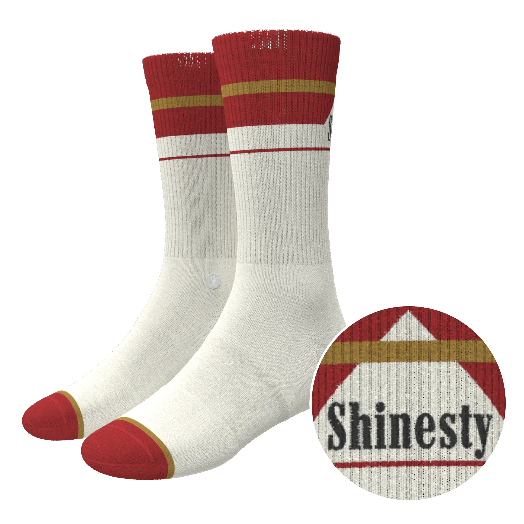 The Pack A Day | Cigarette Heel Hammock™ Crew Socks - MENLL