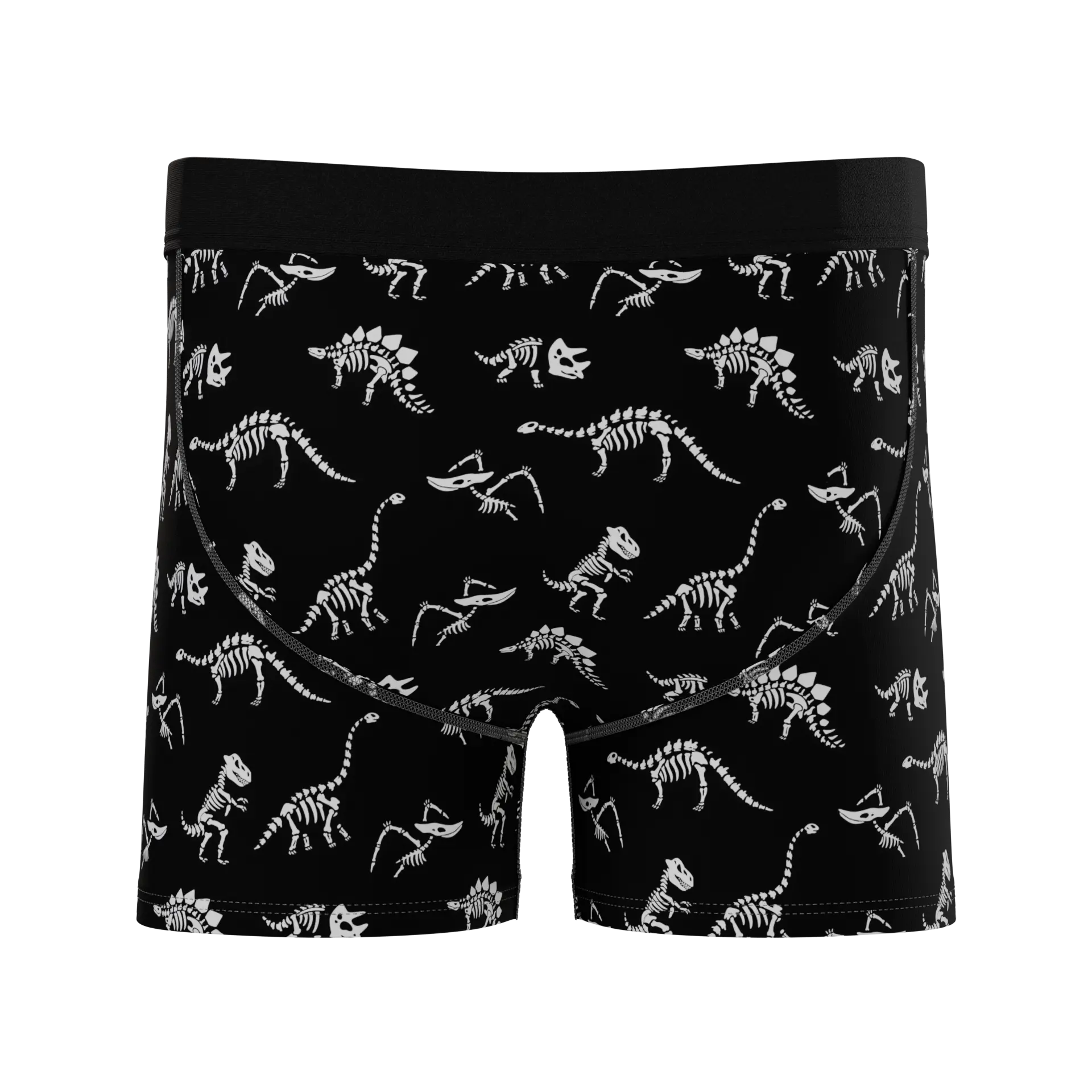 The Paleontologist | Glow in the Dark Dinosaurs Boy's Boxer Briefs Shinesty