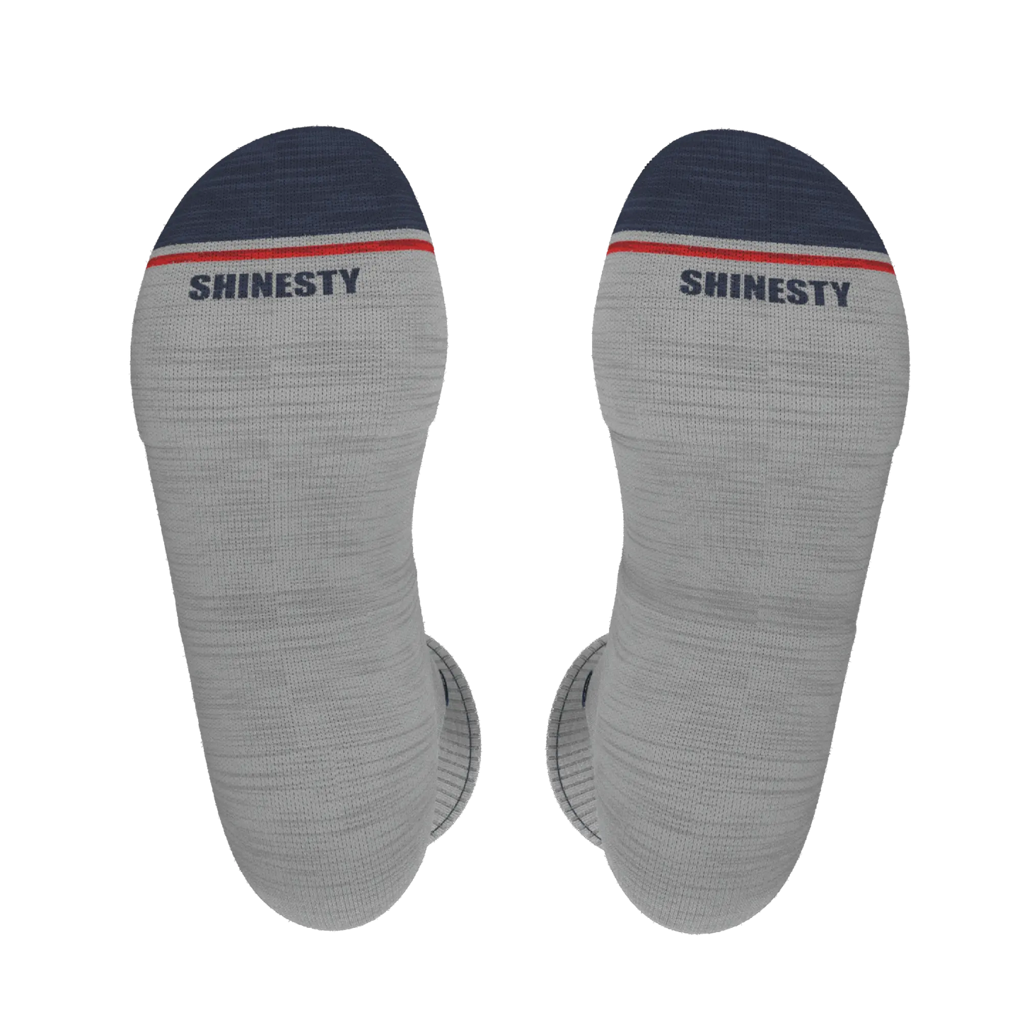The Pebble | Grey Heel Hammock™ Crew Socks - MENLL