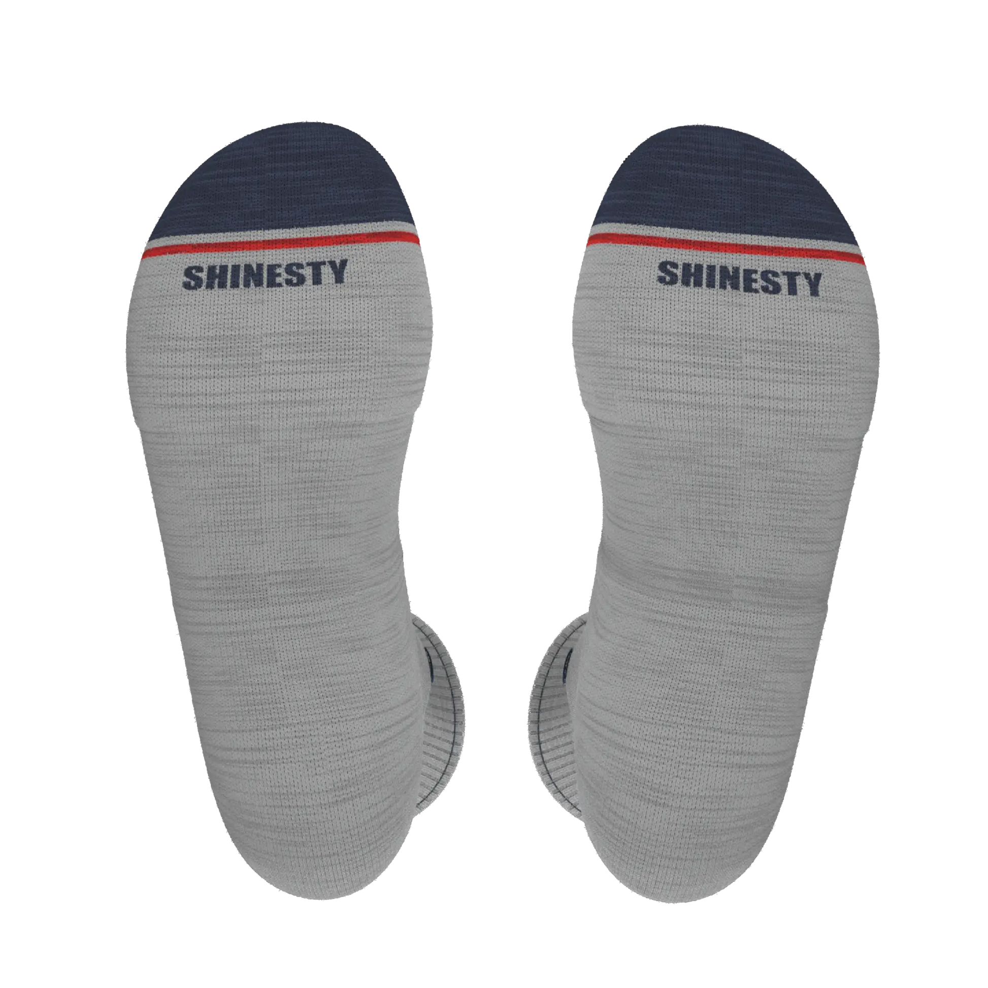 The Pebble | Grey Heel Hammock™ Crew Socks - MENLL