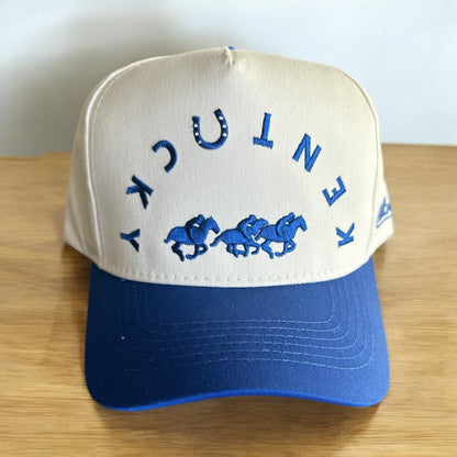 Royal Blue Hoof Kentucky Hat