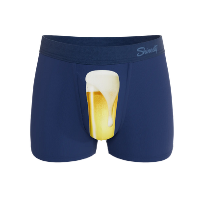 The Proper Pint | Beer Glass Ball Hammock® Pouch Trunks Underwear Shinesty
