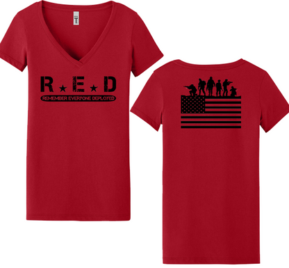 R.E.D. V-Neck American Patriot Revival