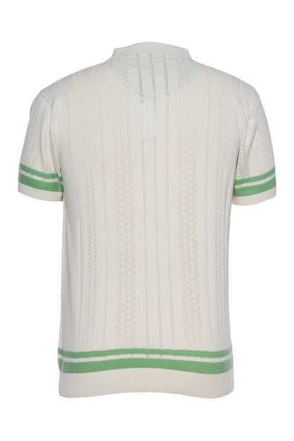 A.Tiziano Apparel - A.Tiziano Reggie | Sweater Knit Polo - Premium Quality - Premium Quality